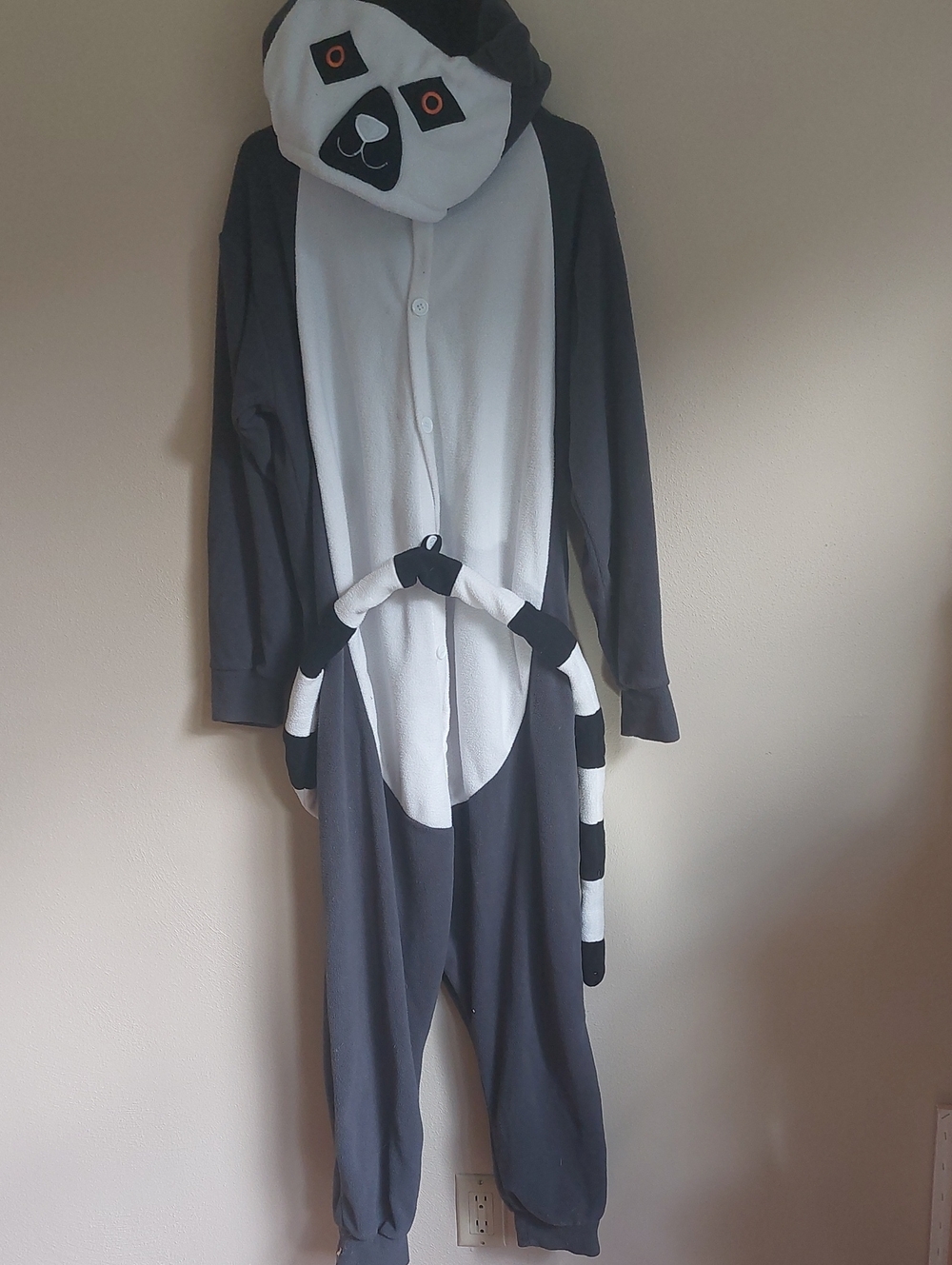 Lemur Halloween Costume Size Medium